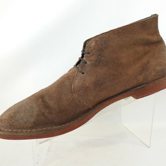 Cole Haan Size 13 M Brown Suede Chukka Mens R3D17 main image 4